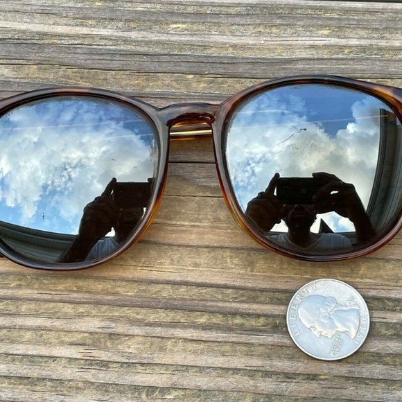 Women Sunglasses Brown Tortoise Frame Mirror Lenses Ladies Eye Wear Shades - Picture 12 of 12